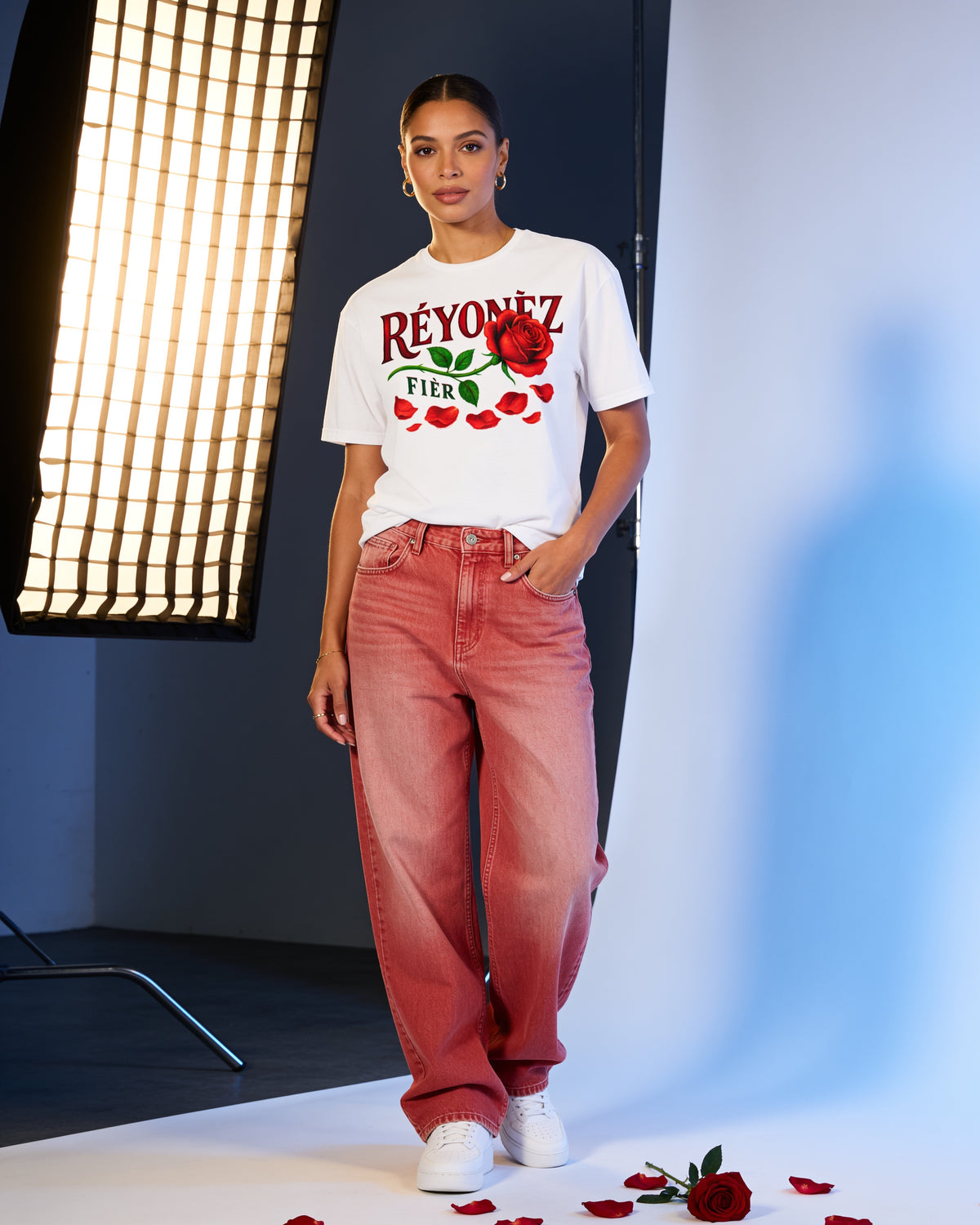 GRAN GUÈL - 100%  La Réunion - T-Shirt unisexe - "RÉYONÈZ FIÈR"