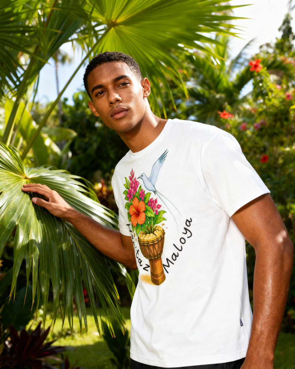 GRAN GUÈL - 100%  La Réunion - T-Shirt unisexe - "MALOYA HÉRITAZ"