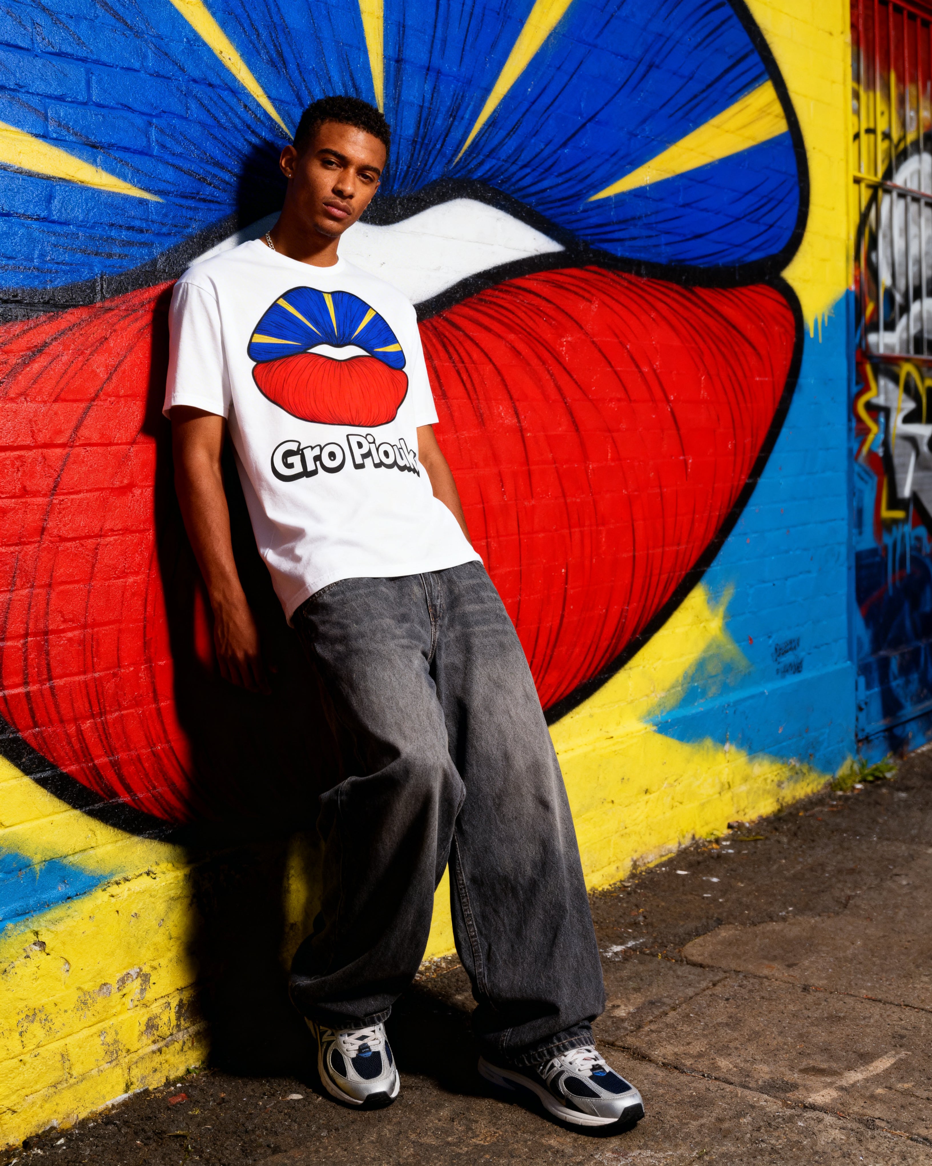 GRAN GUÈL - 100%  La Réunion - T-Shirt unisexe - "GRO PIOUK"