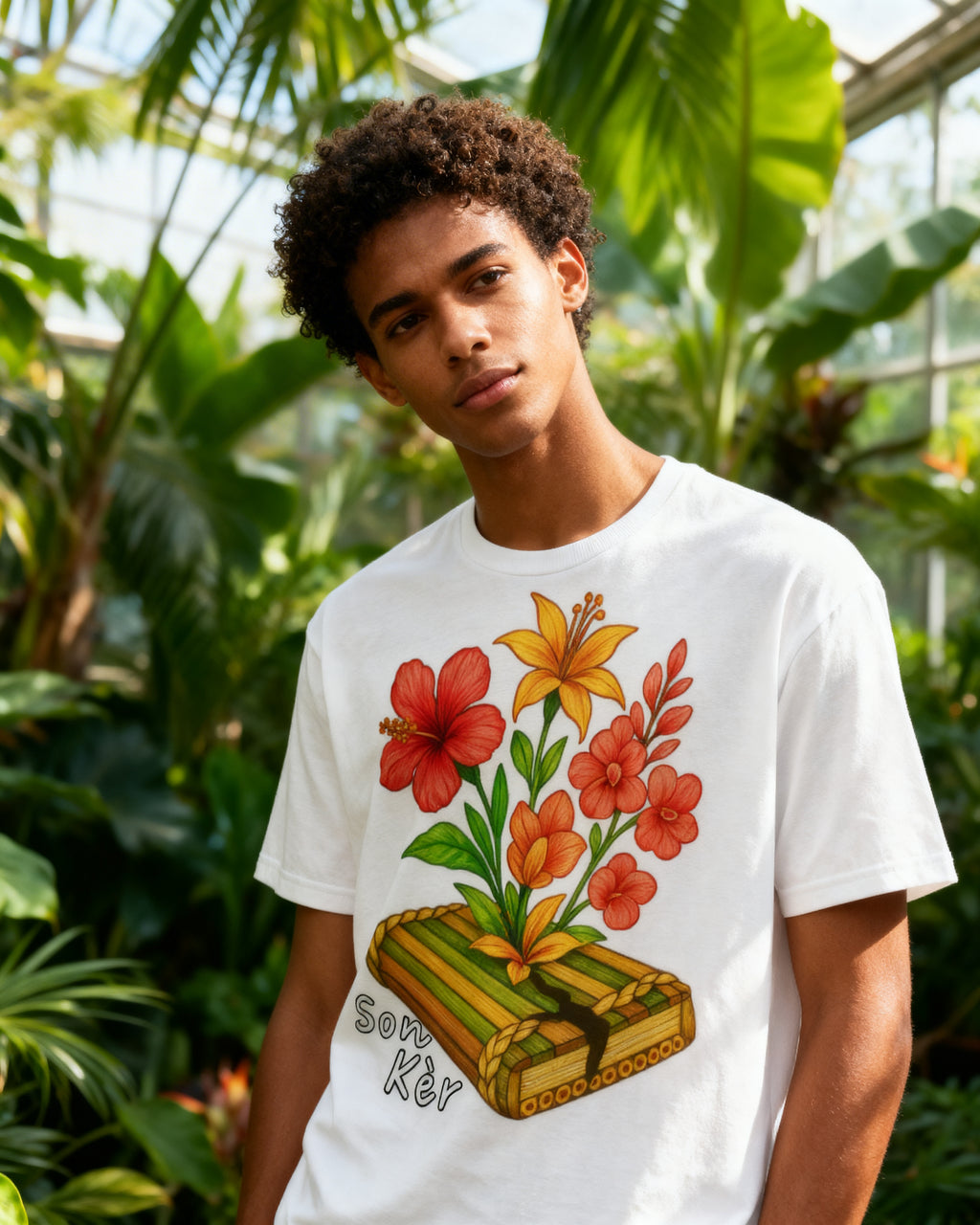 GRAN GUÈL - 100%  La Réunion - T-Shirt unisexe - "SON KÈR"