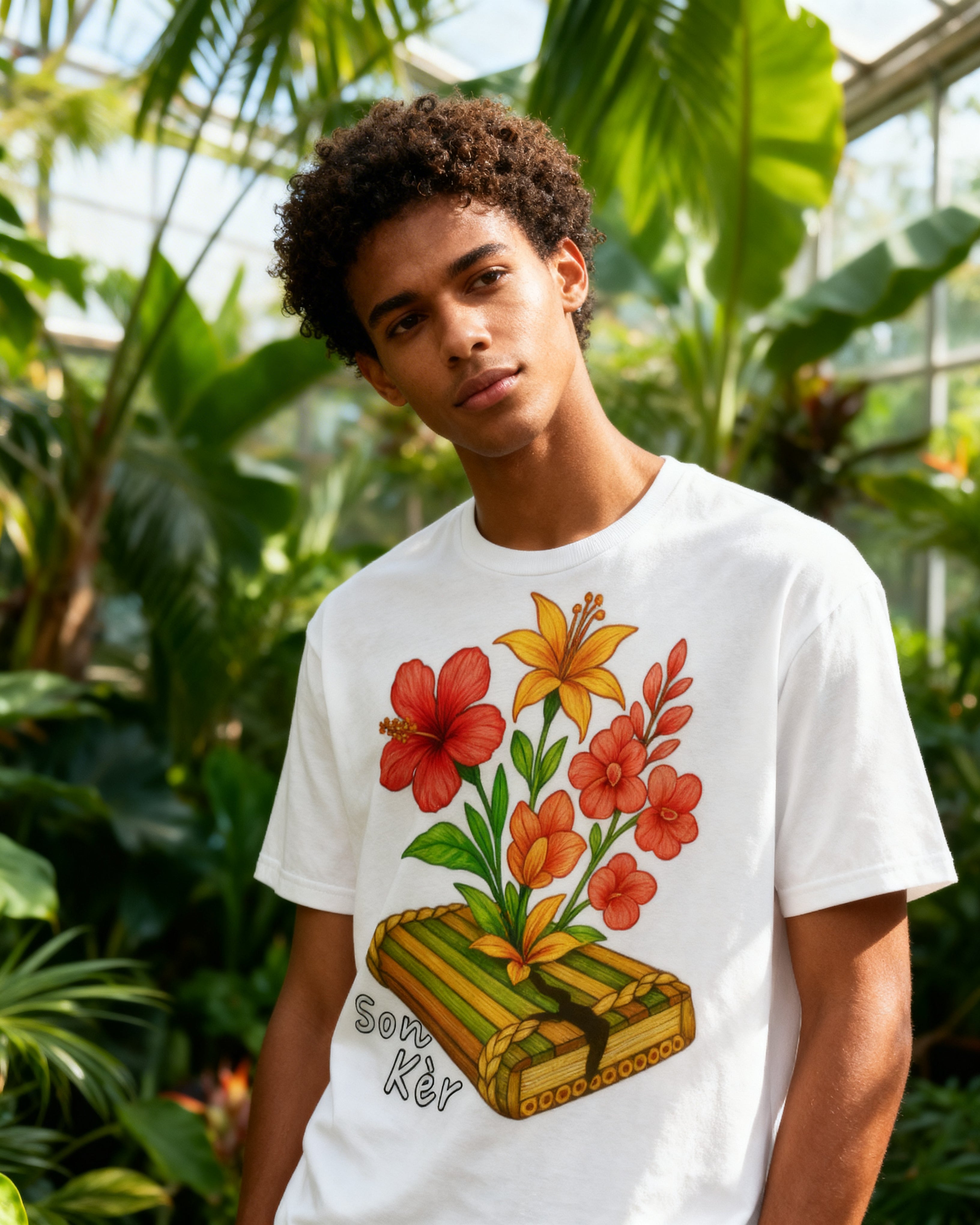 GRAN GUÈL - 100%  La Réunion - T-Shirt unisexe - "SON KÈR"