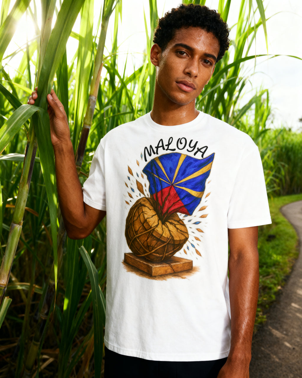 GRAN GUÈL - 100%  La Réunion - T-Shirt unisexe - "MALOYA (7)"