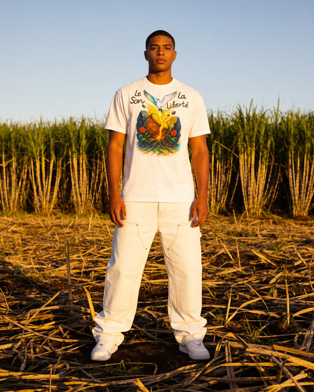 GRAN GUÈL - 100%  La Réunion - T-Shirt unisexe - "LE SON LA LIBERTÉ"