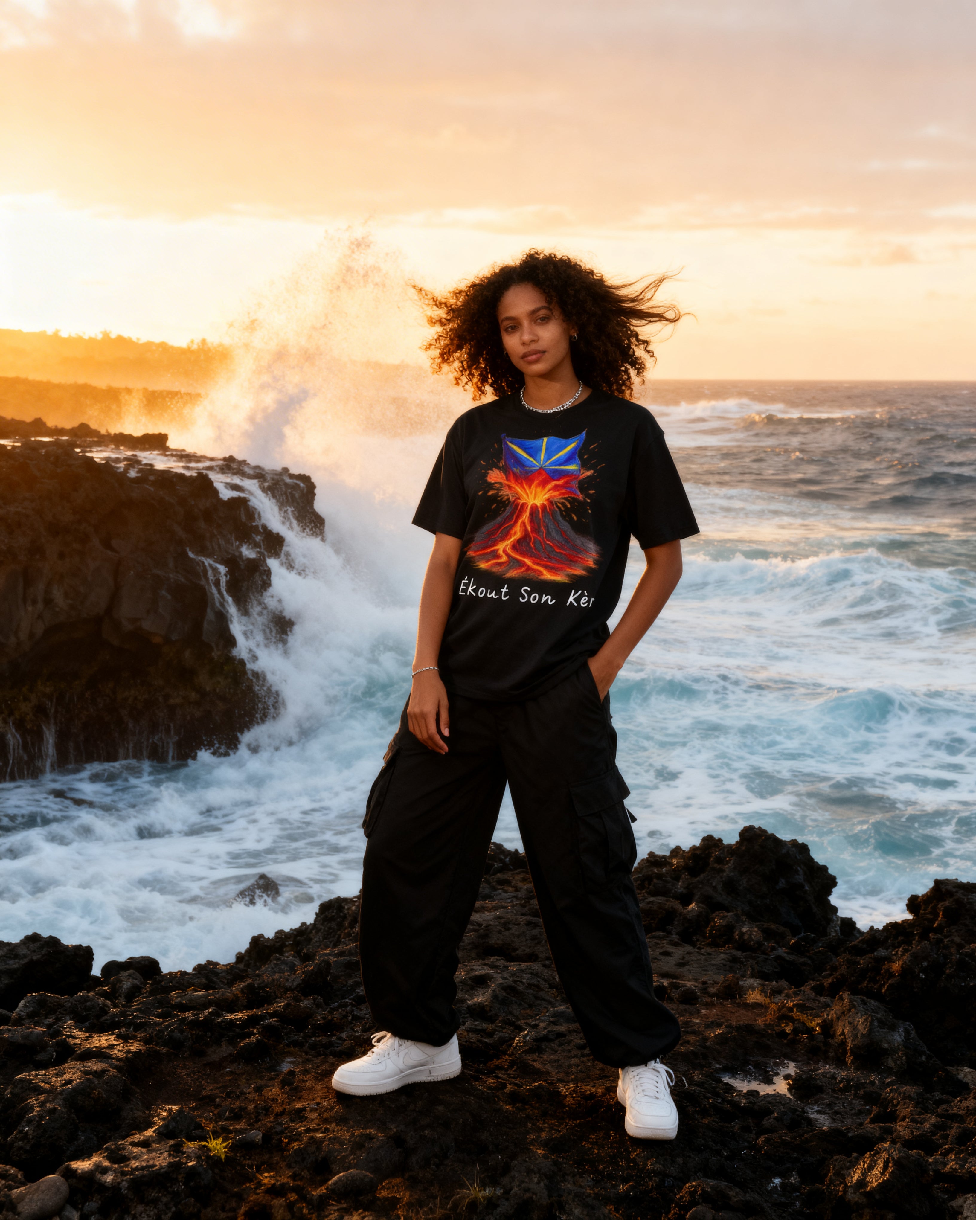 GRAN GUÈL - 100%  La Réunion - T-Shirt unisexe - "ÉKOUT SON KÈR"