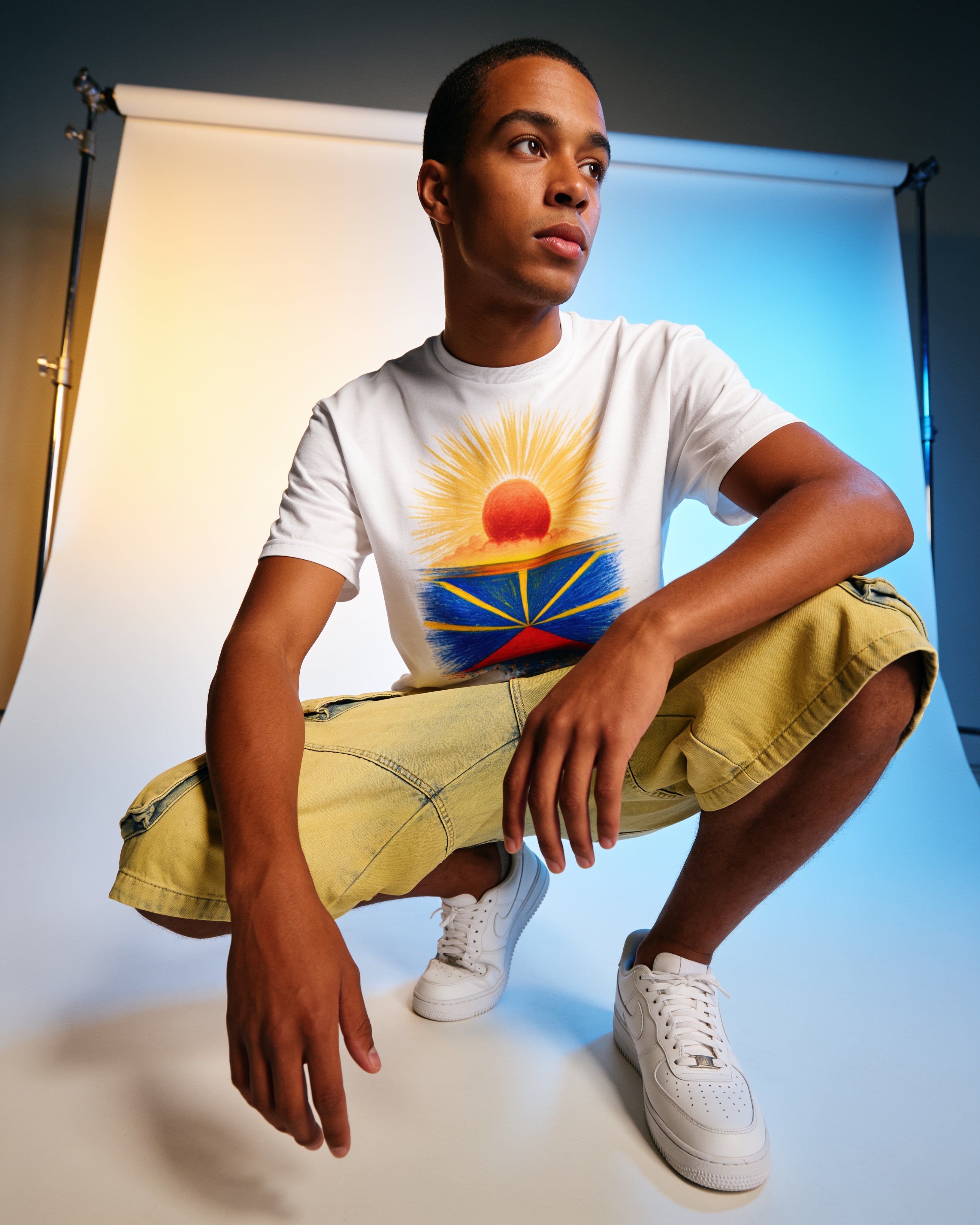 GRAN GUÈL - 100%  La Réunion - T-Shirt unisexe - "SUNSET 974"
