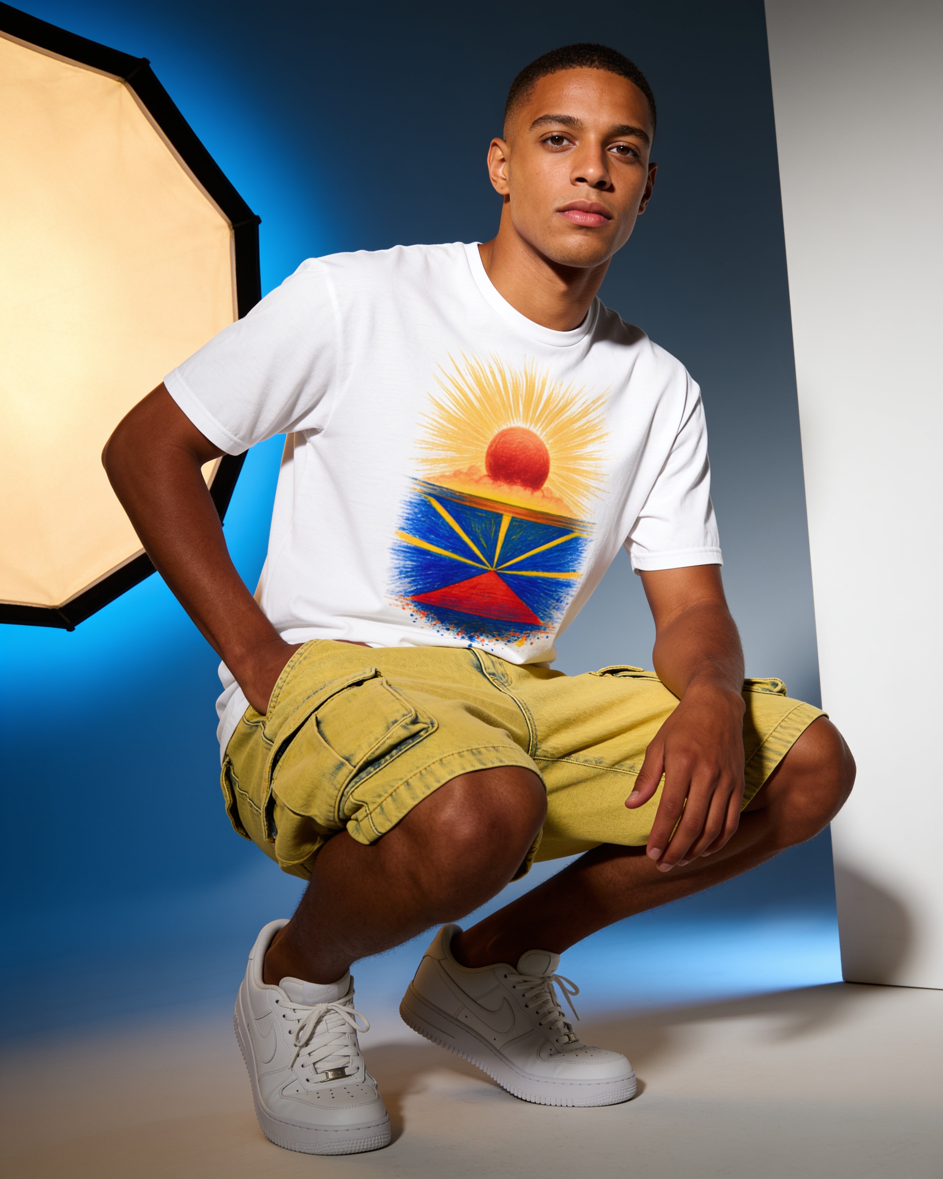 GRAN GUÈL - 100%  La Réunion - T-Shirt unisexe - "SUNSET 974"
