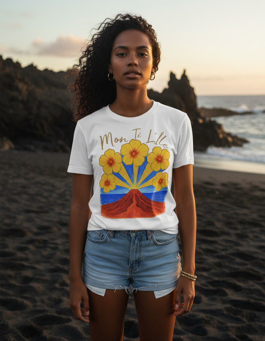 GRAN GUÈL - 100%  La Réunion - T-Shirt unisexe - "MON TI L'ÎLE"