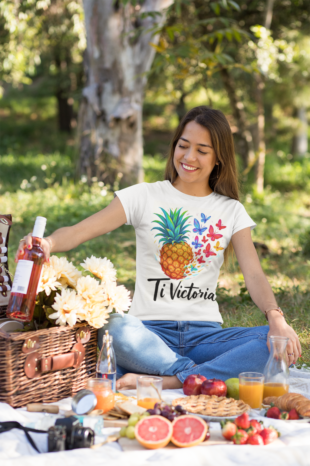 GRAN GUÈL - 100%  La Réunion - T-Shirt unisexe - Imprimé "TI VICTORIA"