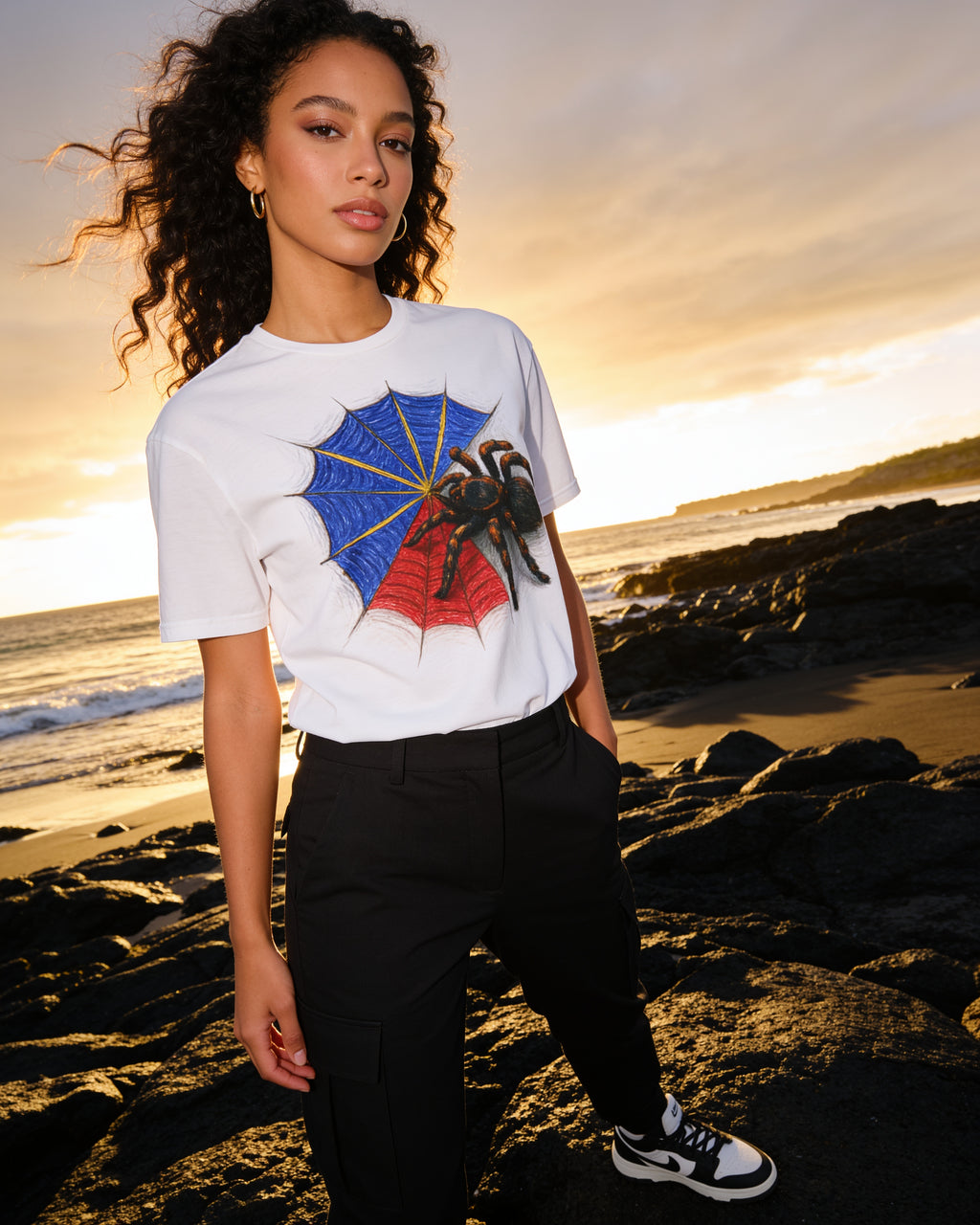 GRAN GUÈL - 100%  La Réunion - T-Shirt unisexe - "TOILE D'ARRAIGNÉ"