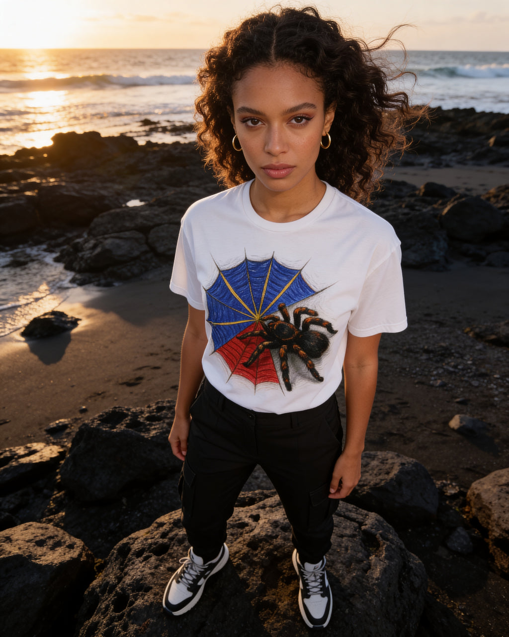 GRAN GUÈL - 100%  La Réunion - T-Shirt unisexe - "TOILE D'ARRAIGNÉ"