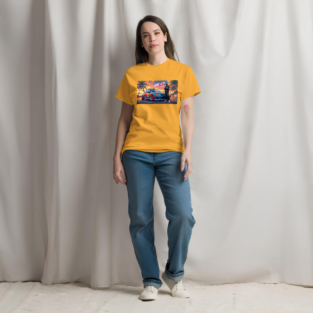 GG - 100% KRÉOL - T-Shirt Unisexe - Imprimé "306 GTI RPZ"