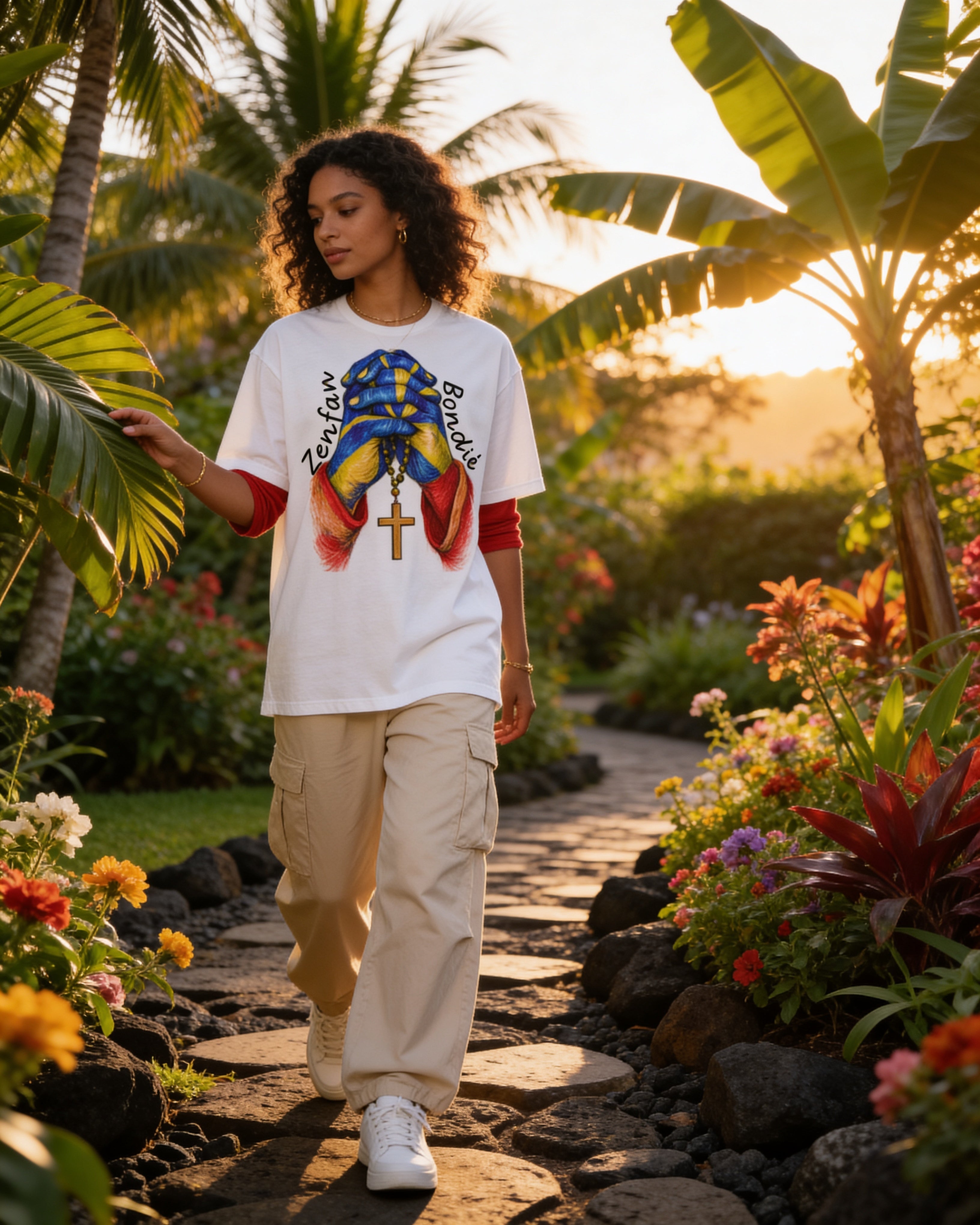 GRAN GUÈL - 100%  La Réunion - T-Shirt unisexe - "ZENFAN BONSIÉ (2)"
