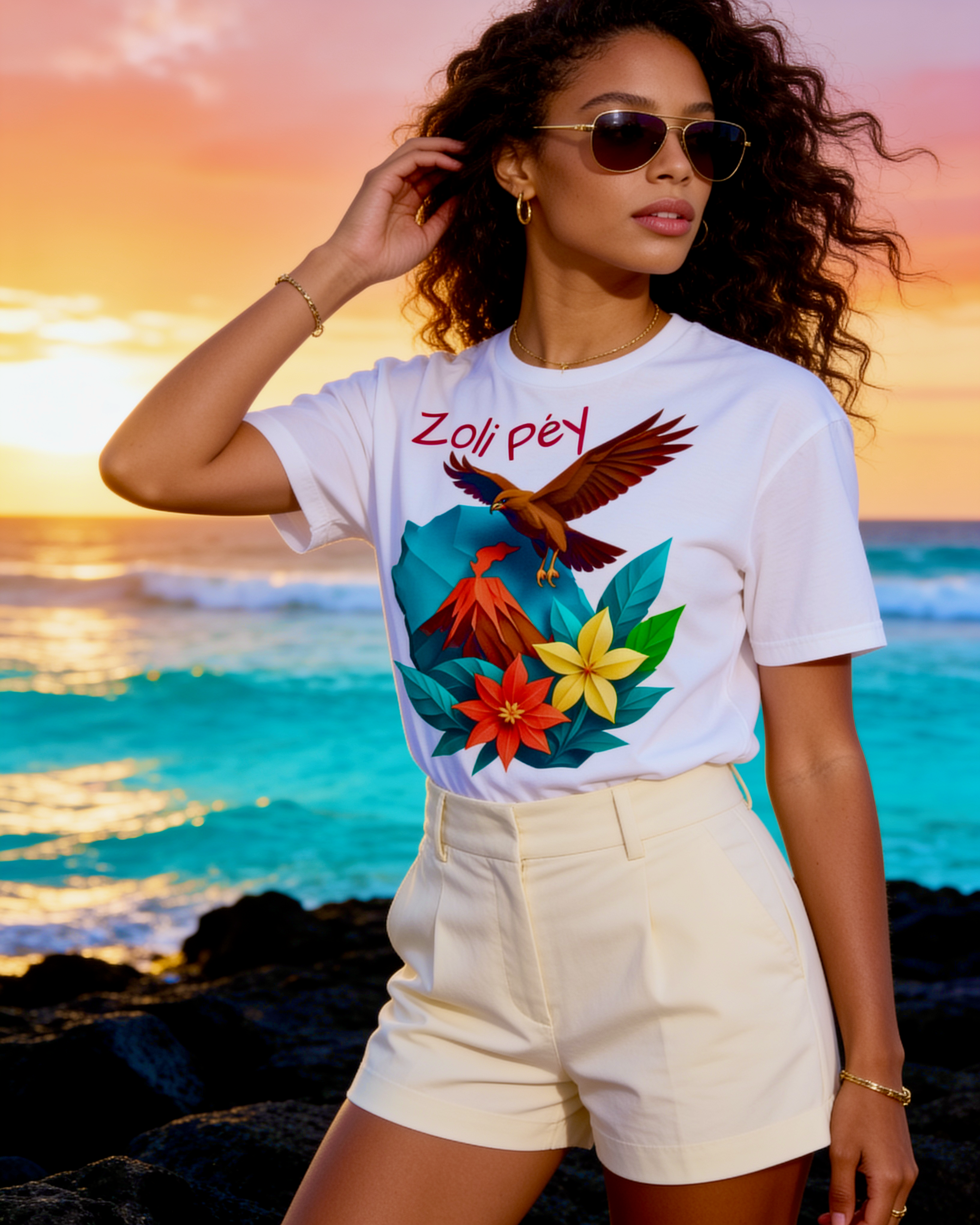 GRAN GUÈL - 100%  La Réunion - T-Shirt unisexe - "ZOLI PÉY (2)"